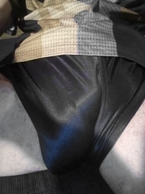 Tight Shiny Shorts #11