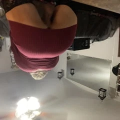 Big Cock Sissy Showing Her Goods