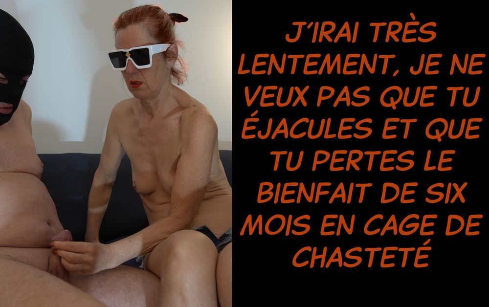 Captions en français chasteté ou femdom #22