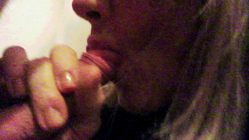 her first blowjob in the evening #9