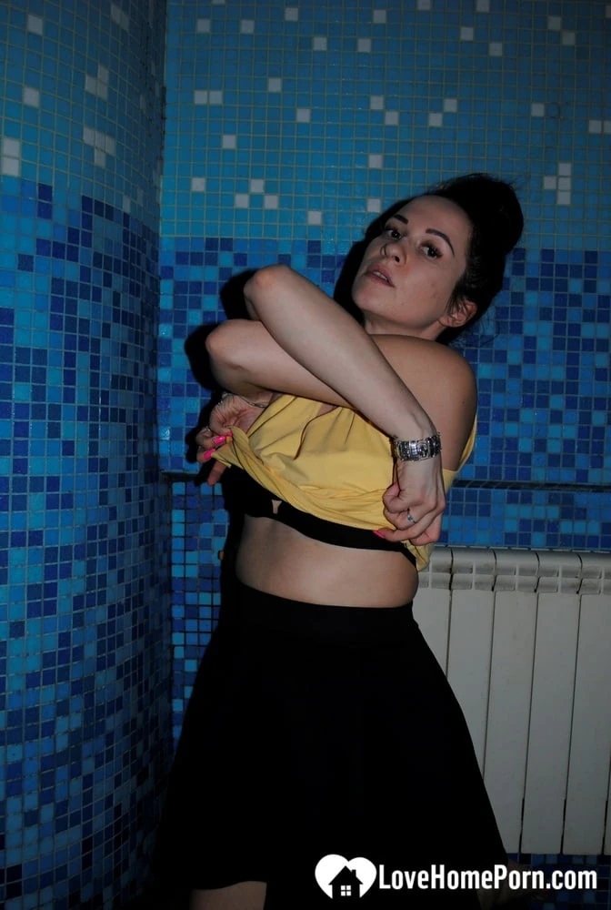Babysitter strips off her clothes for me #30