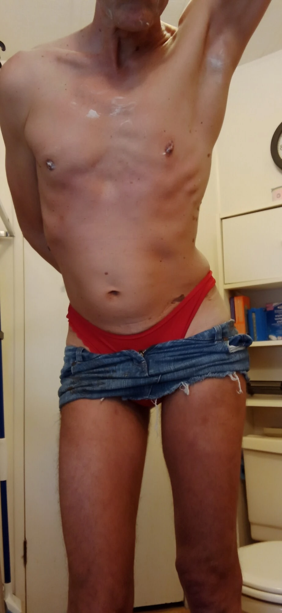 Buenos días para mariquita) Falda y bragas)