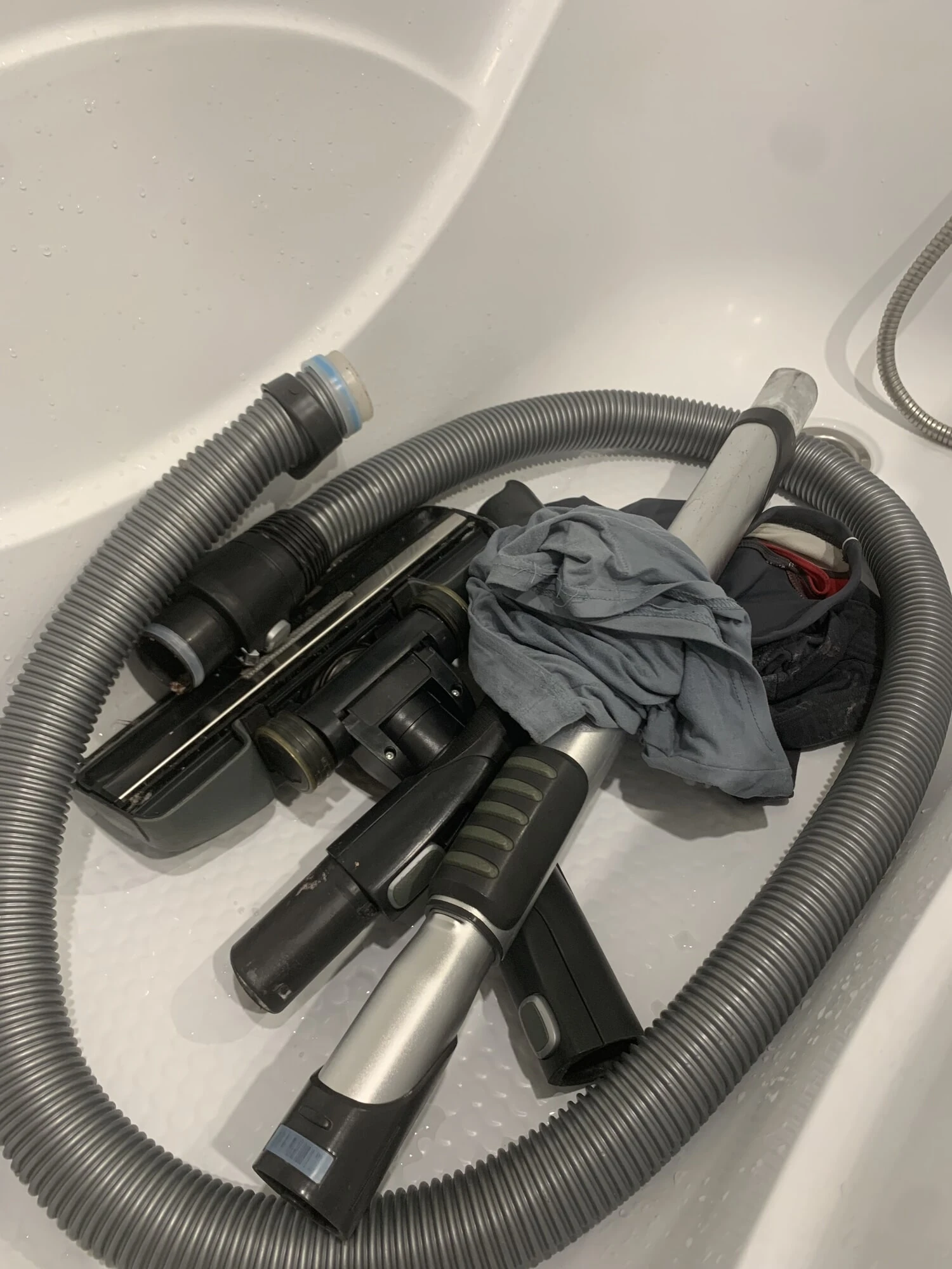 Washing my Vacuum and Pants after Fetish