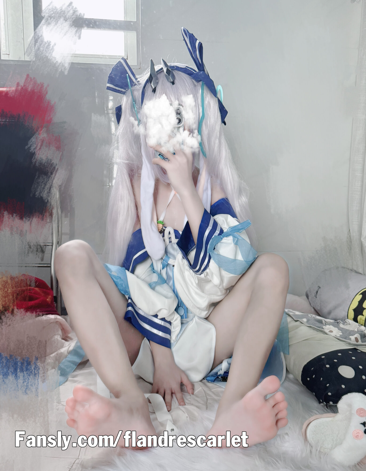 Laffey cosplay trap