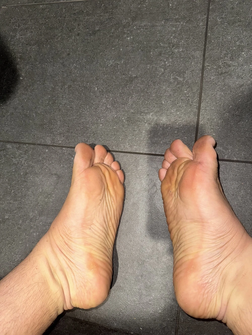 Naked Turkish feet at Work! #2