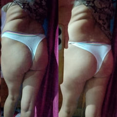 我热辣的性感女友丁字裤内裤屁股