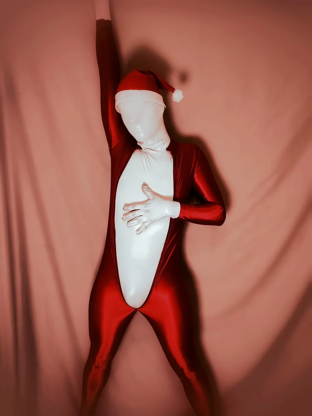 Christmas Zentai session #6