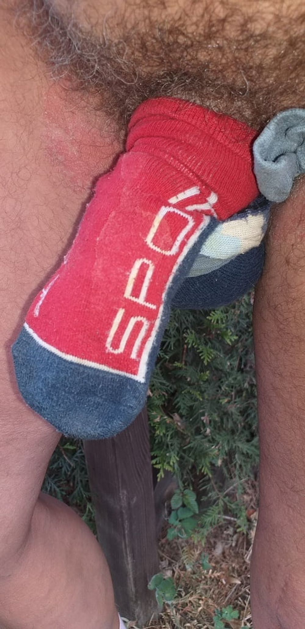 Dick, Socks and my Cum #53