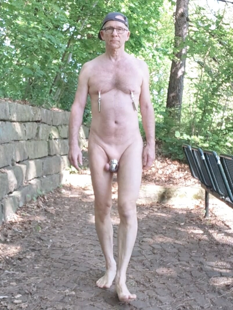 Naked through the park #14
