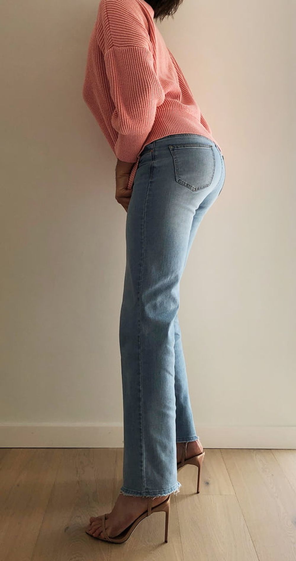 Exposed thong in jeans &amp; stiletto&#039;s 2 #3