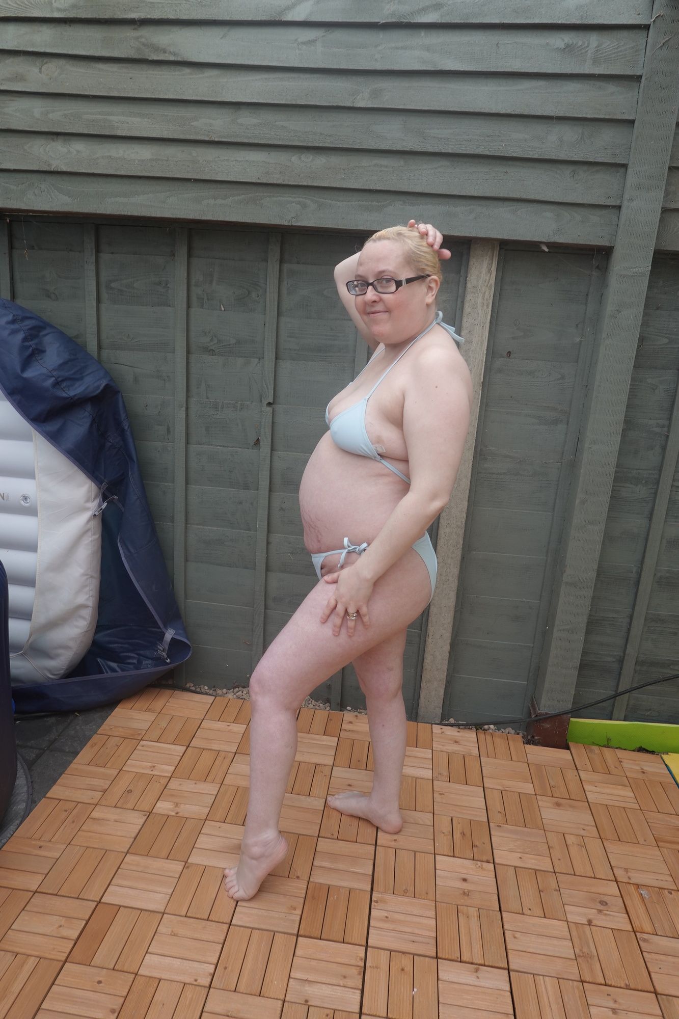 big breasts wife in bikini #2