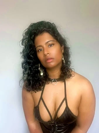 In black         