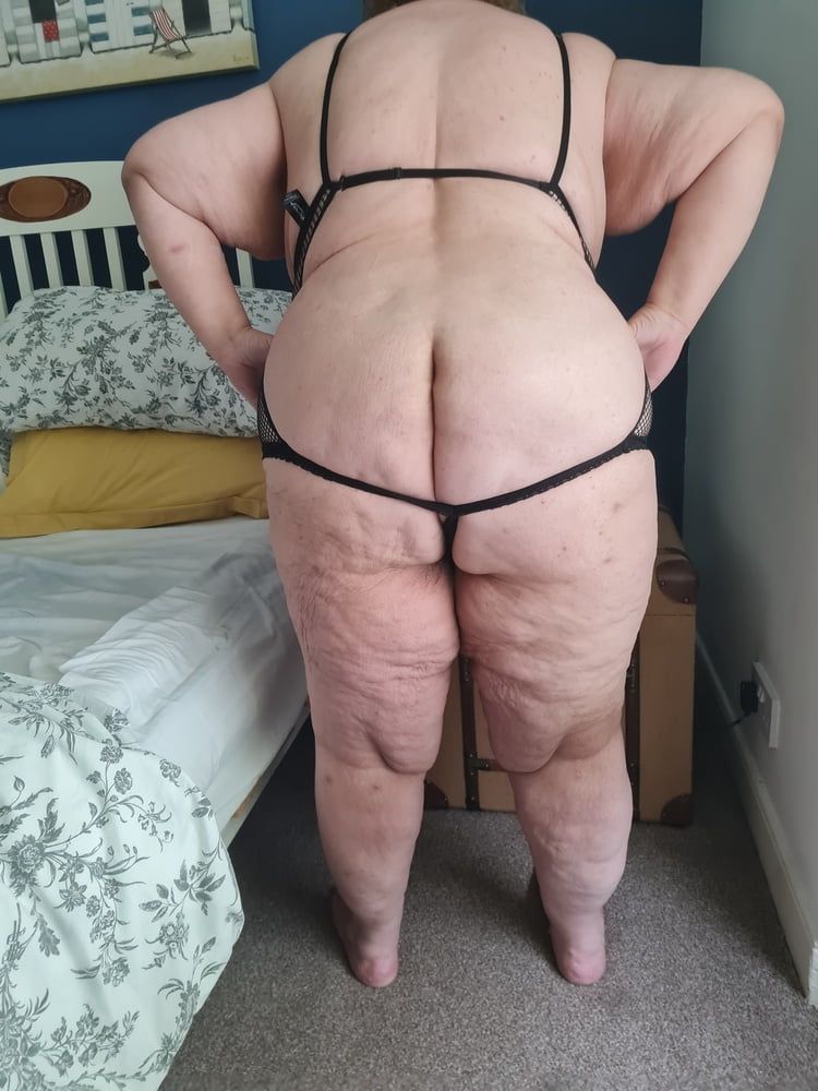 Sexy BBW in erotic underwear #4