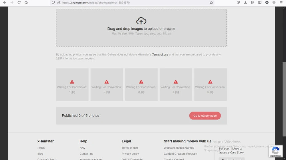 WHY CAN't WE upload OUR CONTENT !!! (((