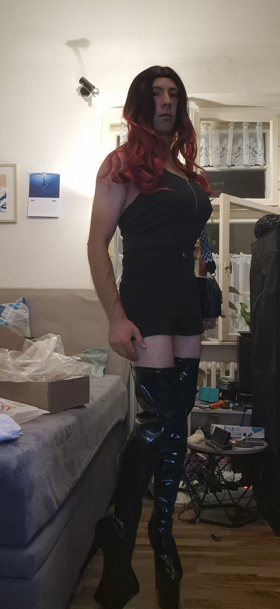 Me dressed to go out