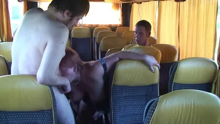 gangbang in the bus         