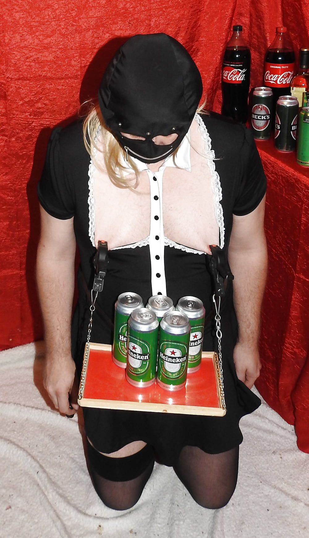 SissyMaid Serve Beer #14