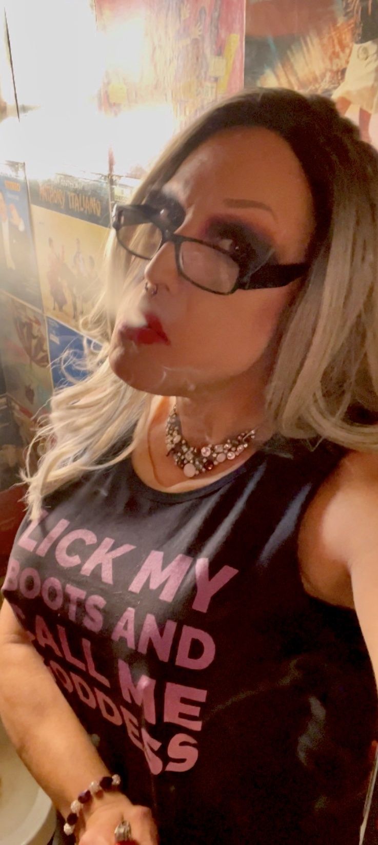 Trans Goddess Smoking Fetish #10
