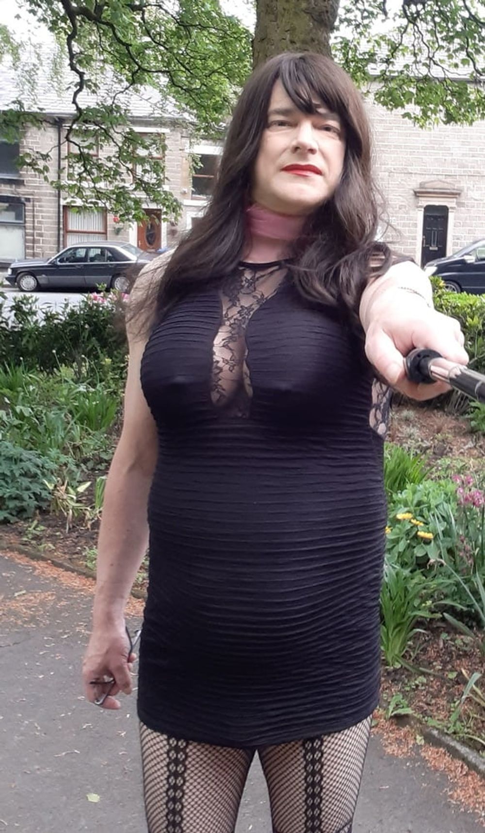 crossdressed on the street #7