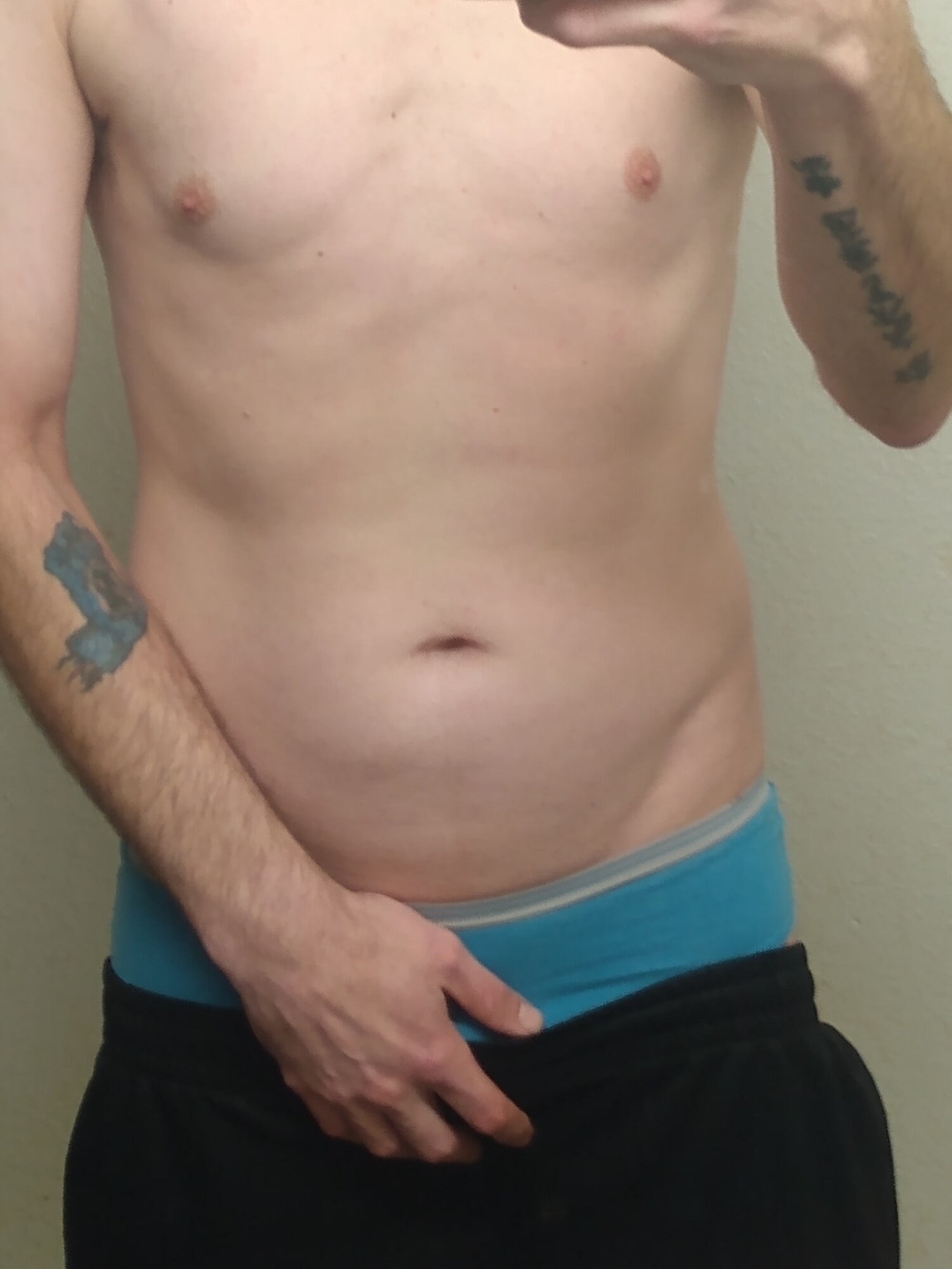 Blue underwear  #2