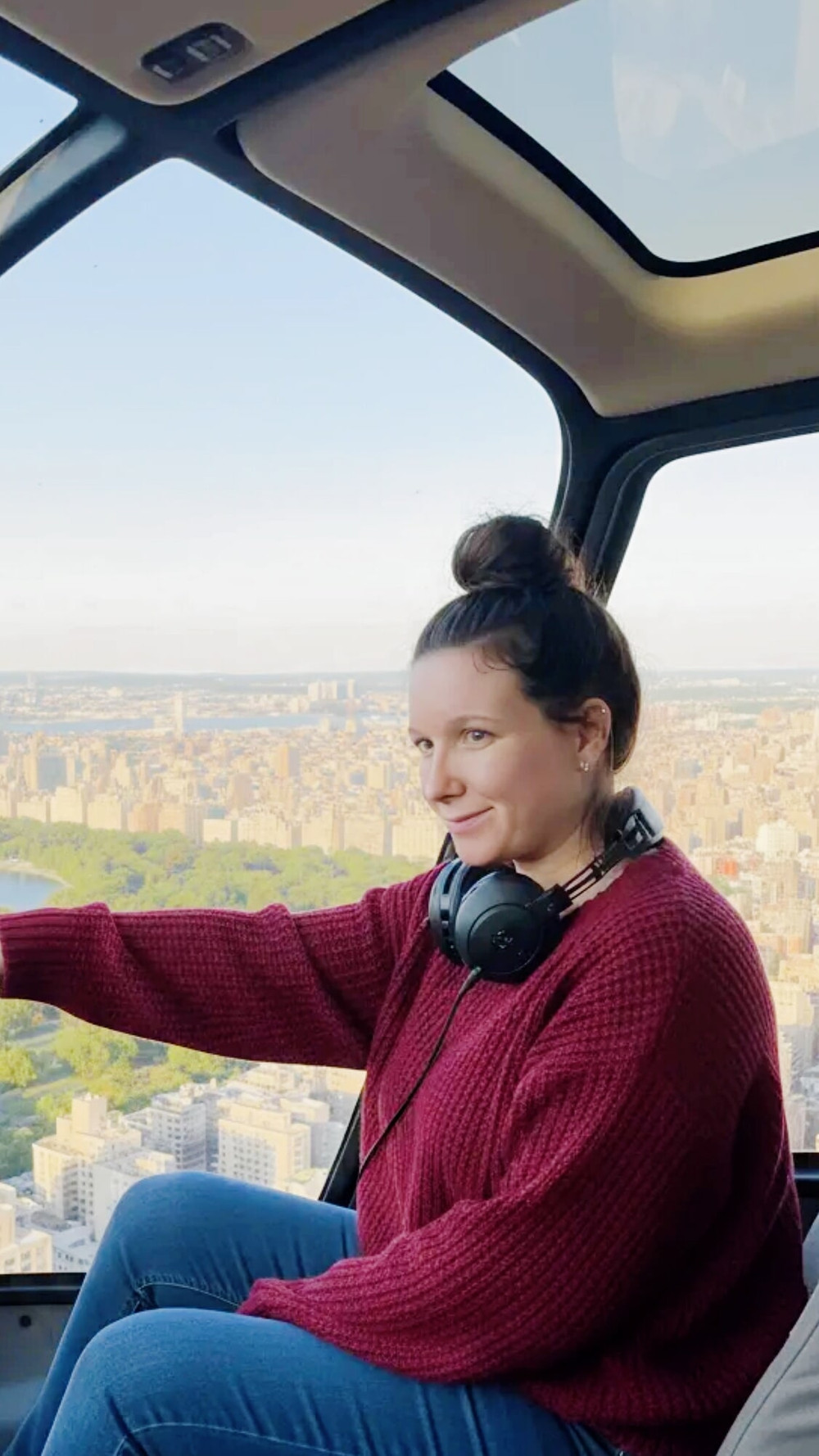 I wore my red sweater and was nude for my 61f soccer coach  #20