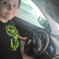 Feet in the car 