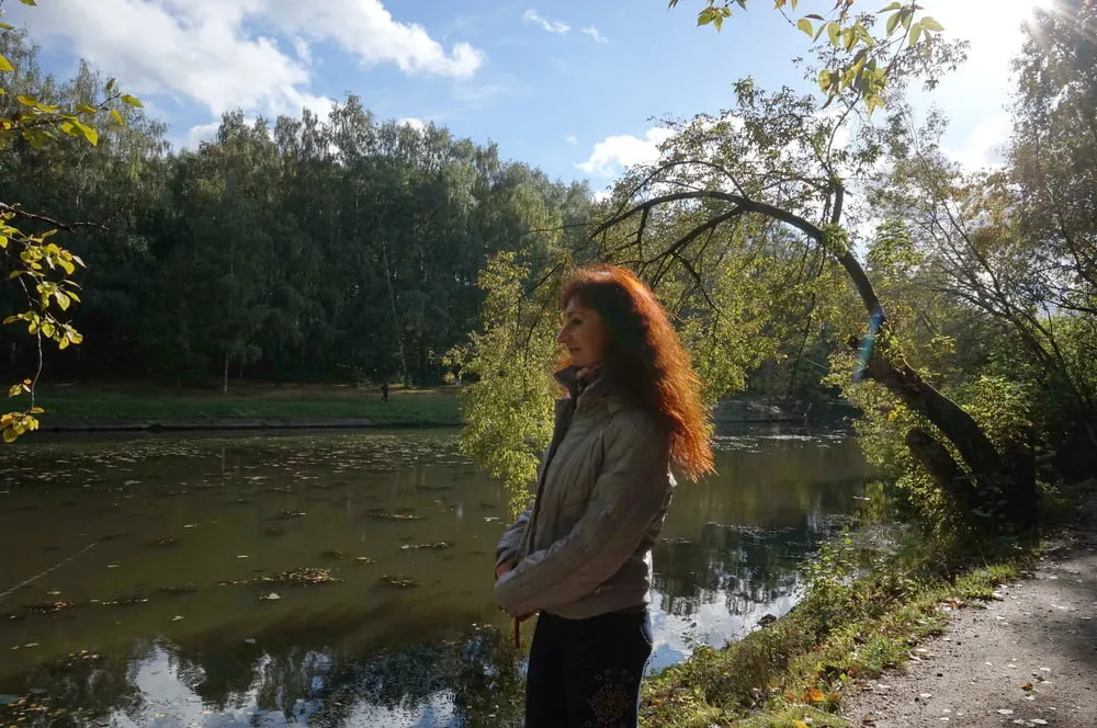 Autumn light on redhair #16