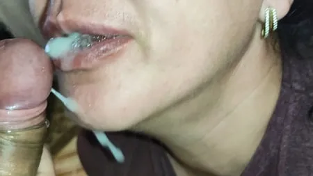 mature milf blowjob cum in mouth         