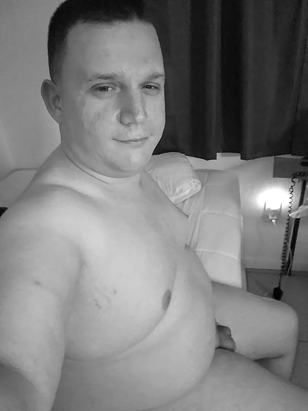 Jacob - Gay Chub Cub - B&amp;W #2