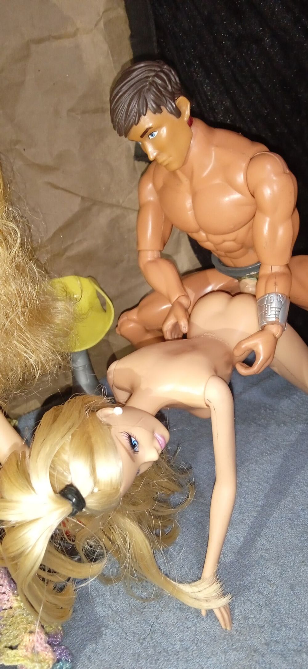 Insatiable blonde barbies in an orgy  #37