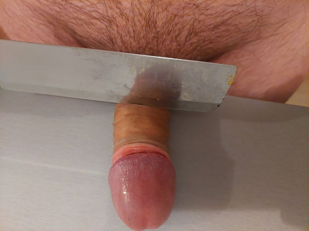 Knife on the dick #3