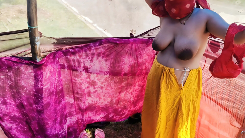 Chachi Having Big tits fucked by Nephew when she was alone a #9