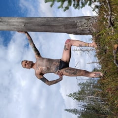 Overdressed while hiking