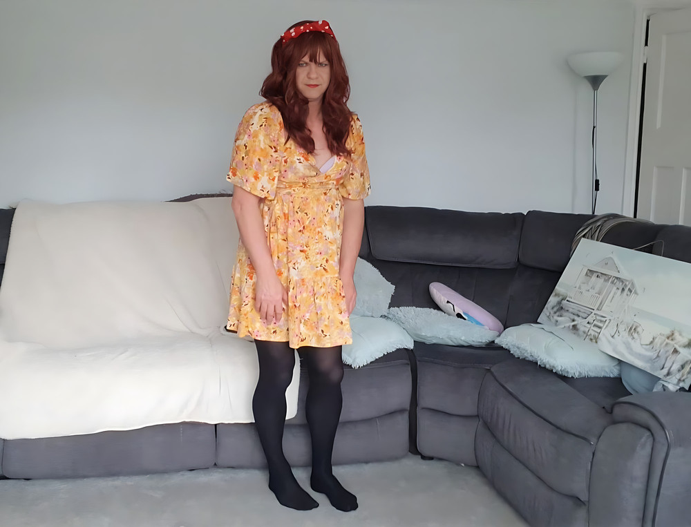 me in yellow dress #4