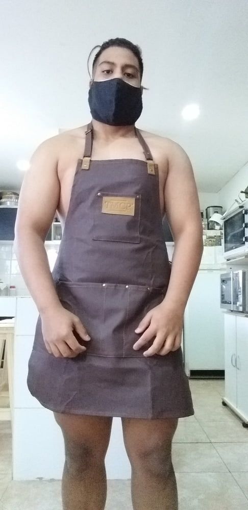 posing in the kitchen #2