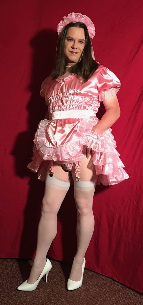 Joanie - Pink Sissy Maid #12