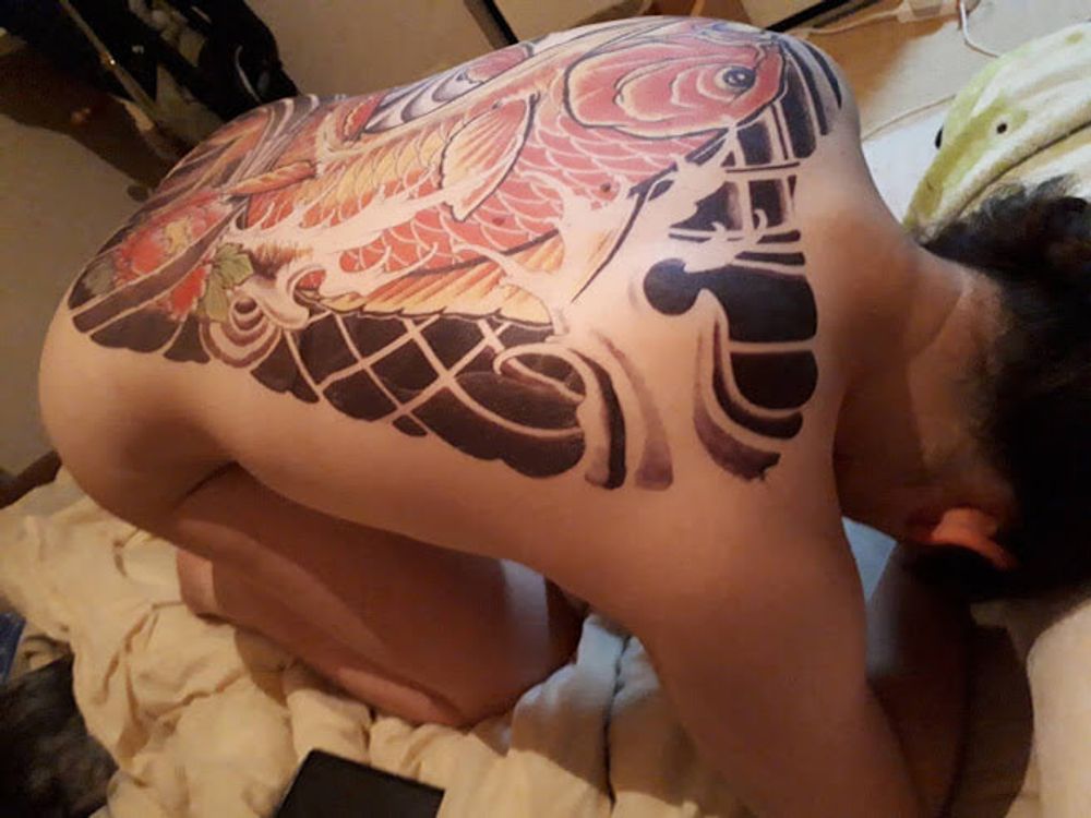 Tattoo version hentai housewife #3