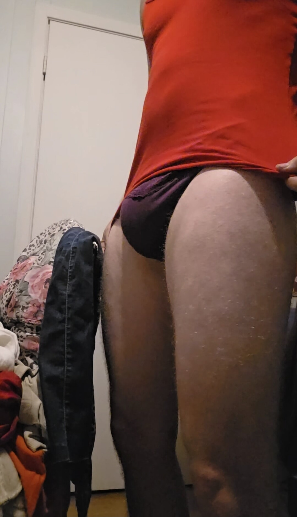 Hung Crossdressing femboy in panties with big ass #3