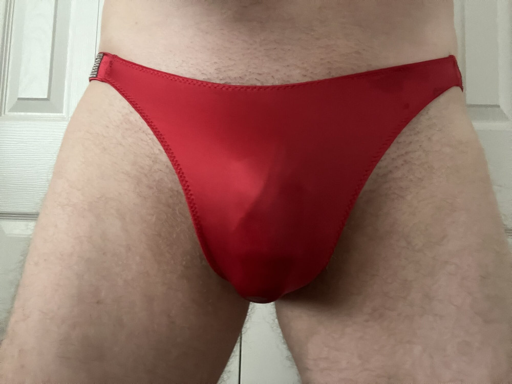 Hard shaved panty buldge #3