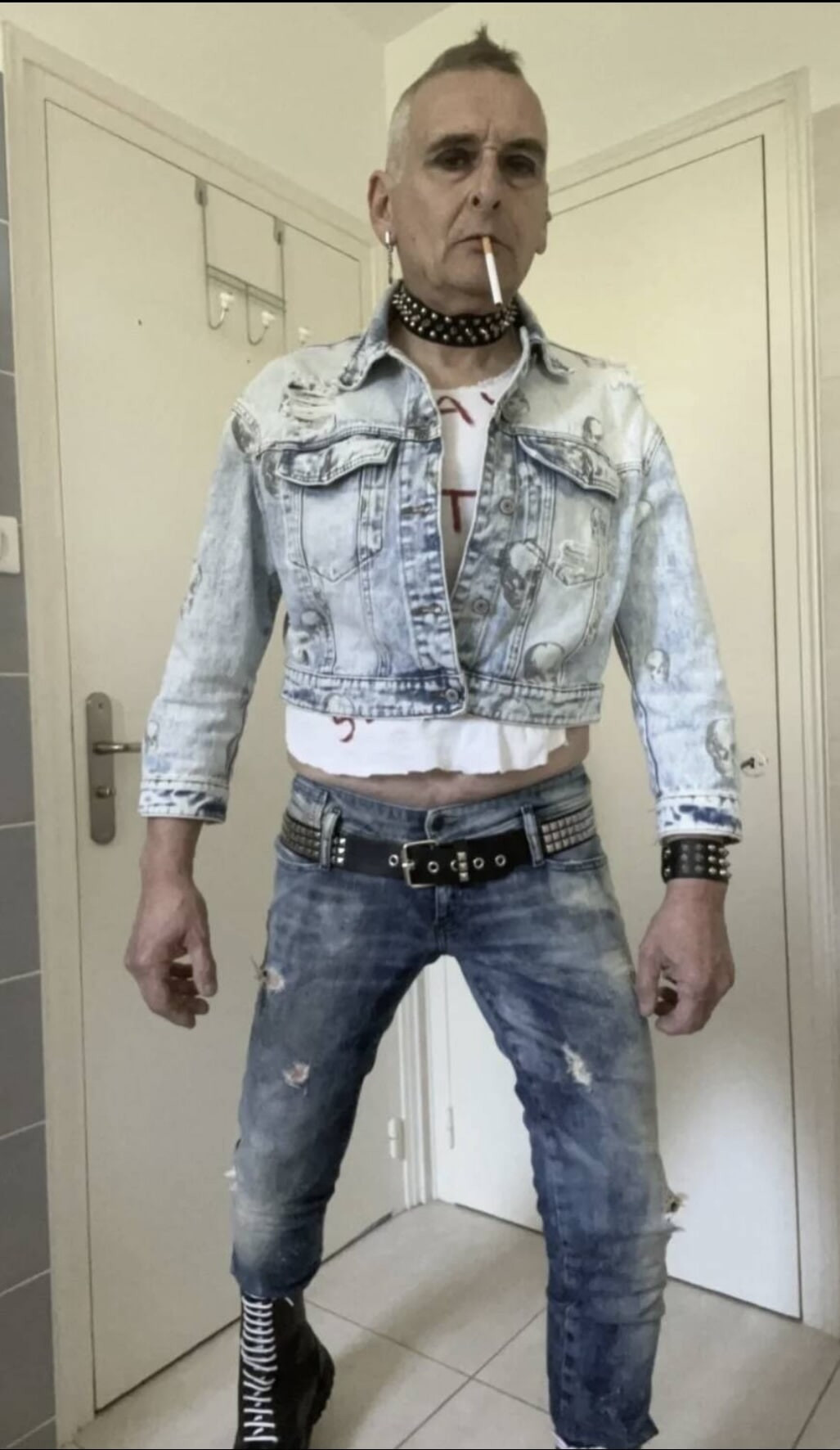 Jeans bleacher
