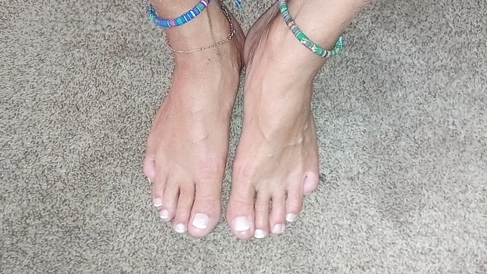 My pediured feet  #2