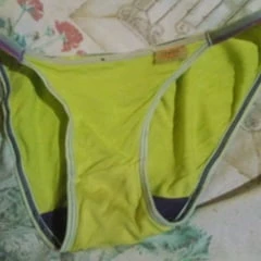 Fun with friend's Panties