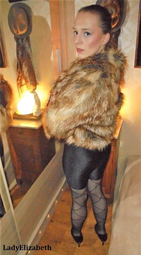 LadyElizabeth in a fur coat #2