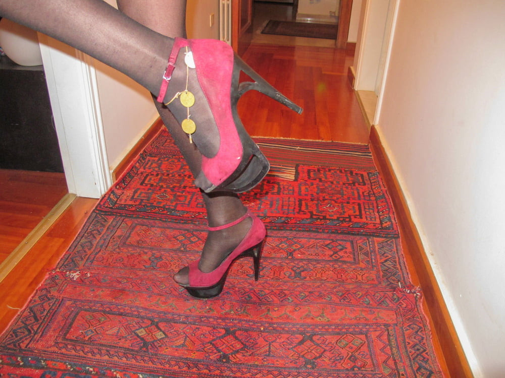 having fun in high heels 12
