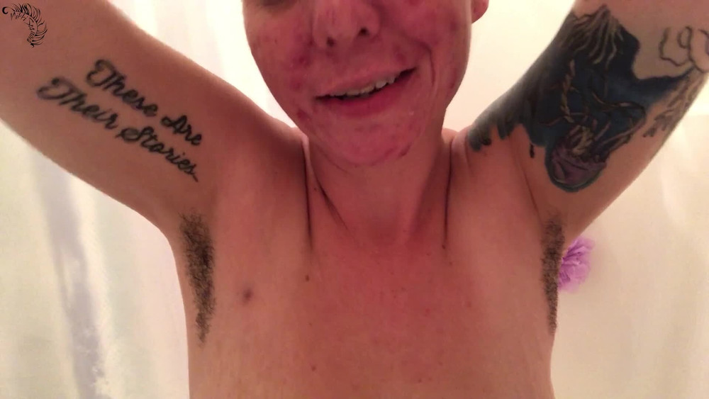 NIKKISFETISHES: Hot MILF Hairy Armpits in the Shower JOI #6