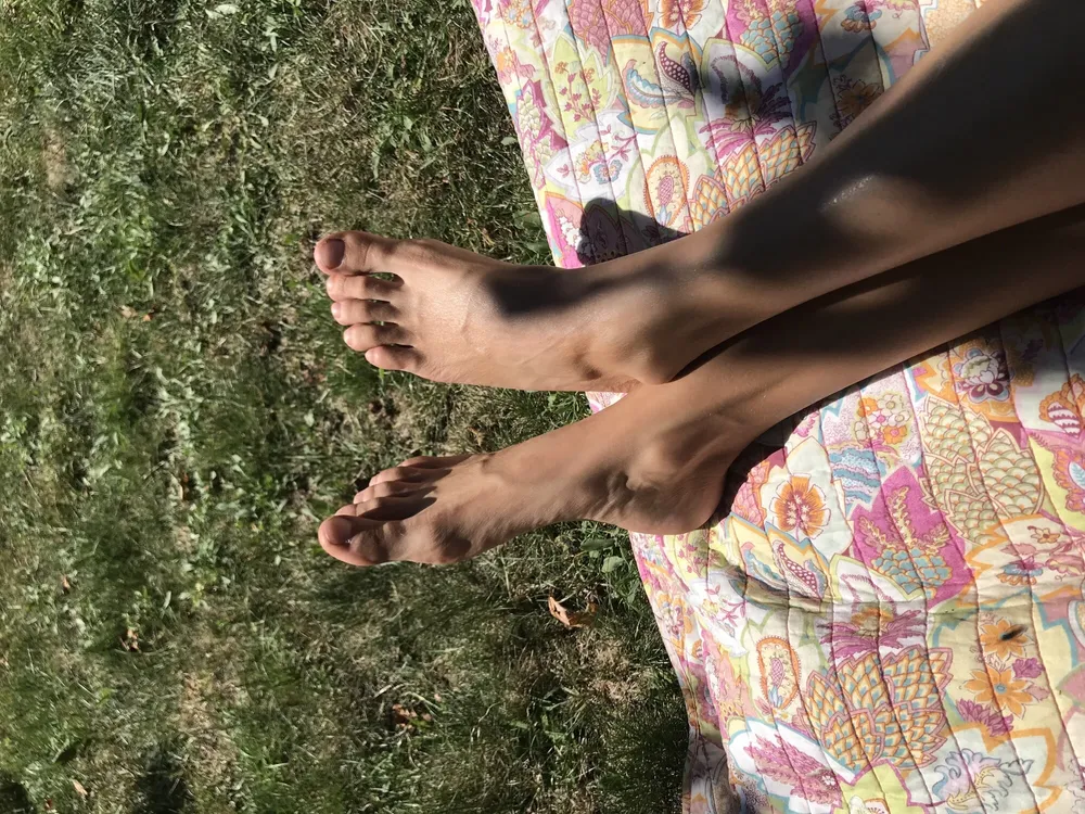 Summer in the garden - feet  #3