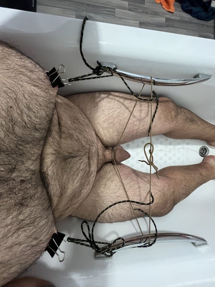 Bathtub bondage #3