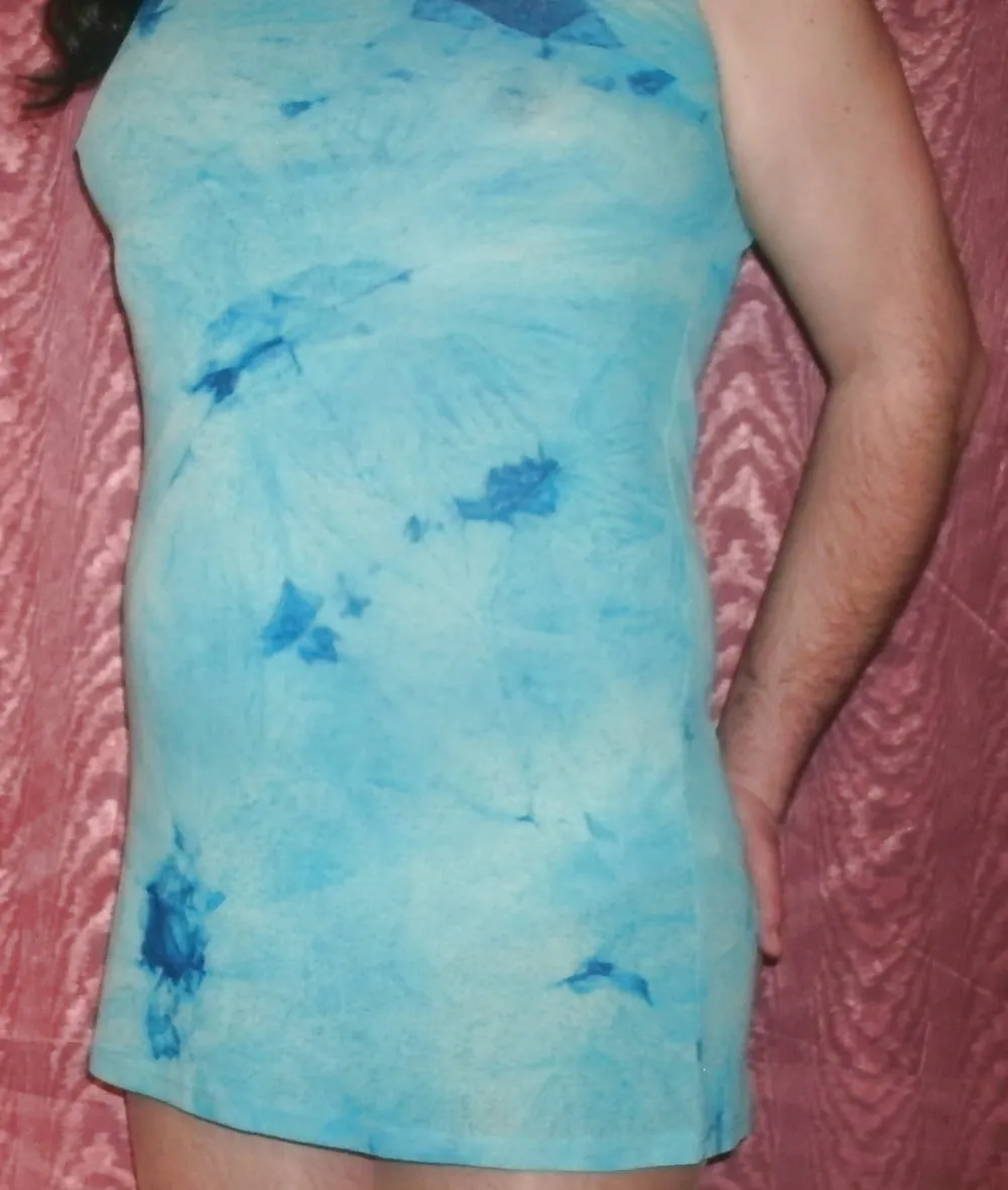 Sissy Boy Lovelaska - Blue dress #3