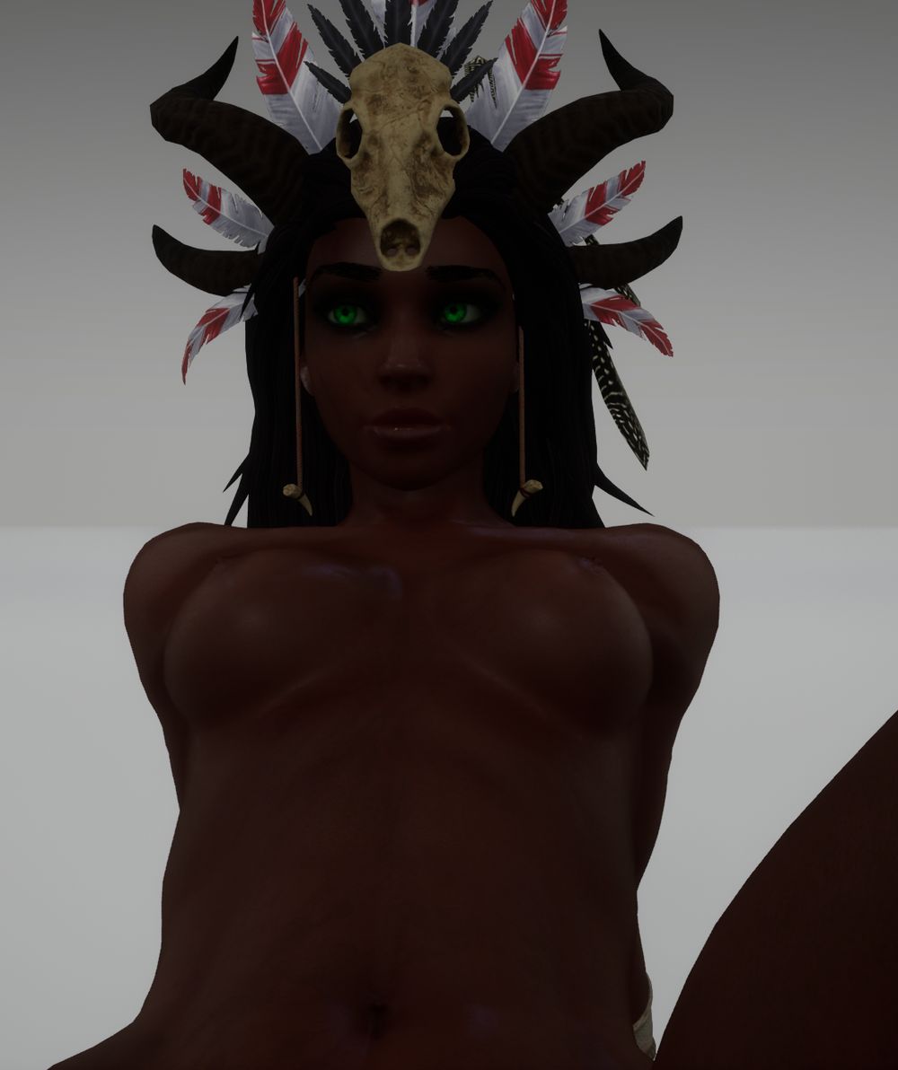 Black Ebony Girls - 3D Characters  #11