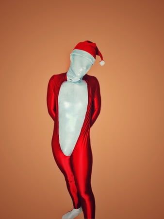 Weihnachts-Zentai-session